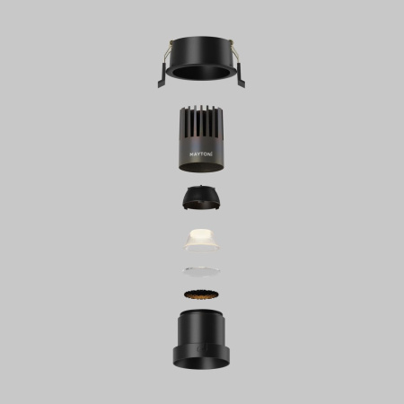 Встраиваемый светильник Maytoni Technical Dip DL116-10W-3K-B