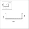 Накладной светильник Odeon Light Small 7091/21CL