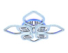 Потолочная светодиодная люстра Ambrella light Ice FA283