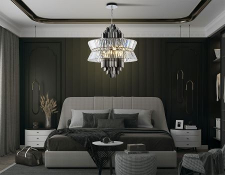 Подвесная люстра Ambrella Light High Light Crystal LH41026