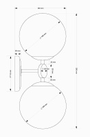 Бра Kutek Dimaro DIM-K-2(P)
