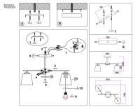 Потолочная люстра Ambrella light Traditional Modern TR303201