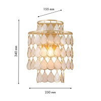 Настенный светильник Favourite Mollitia 4763-1W