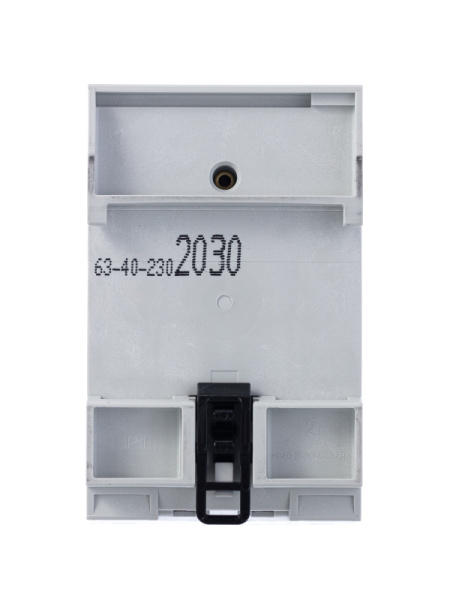 Модульный контактор ABB ESB63-40N-06 (63А АС-1, 4НО) катушка 230В AC/DC