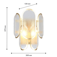 Настенный светильник Favourite Laura 4730-2W