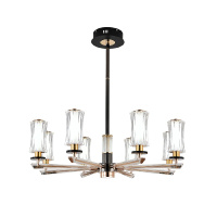 Люстра на штанге Indigo Grandioso 13038/8R Black V000186L