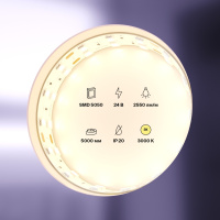 Светодиодная лента Maytoni Led Strip 24В 5050 28,8Вт/м 3000K 5м IP20 20034