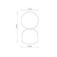 Настольная лампа TK Lighting 16216 Miki Burgund a073163