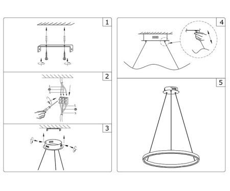 Подвесной светильник Kink Light Тор 08213,19A(3000K)