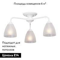 Потолочная люстра Vitaluce V3946-0/3PL