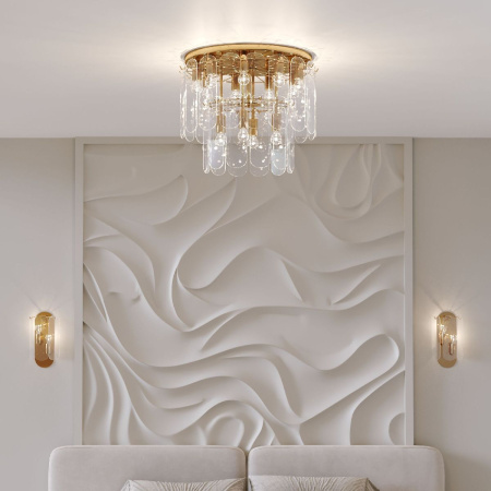 Потолочная люстра Eurosvet Claire 60170 золото Smart a070628