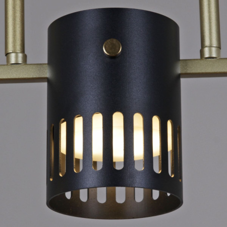 Потолочная люстра Reluce 06675-0.3-05 GD+BK GX53