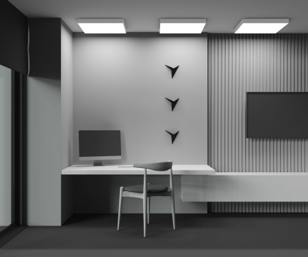 Потолочный светильник Maytoni Zon C032CL-90W3K-SQ-W