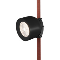 Трековый однофазный светильник Denkirs Belty spot DK5640-BK