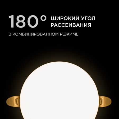 Встраиваемая светодиодная панель безрамочная Apeyron FLP 06-103