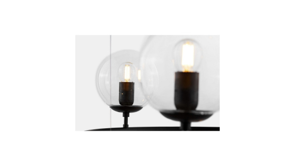 Подвесная люстра Lumina Deco Ceredo LDP 6034-6 RND BK