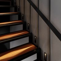 Встраиваемый светодиодный светильник Elektrostandard Step 8 40108/Led черный