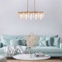 Люстра на штанге Indigo Brina 12027/10PL Brass V000367