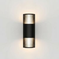 Уличный настенный светильник Elektrostandard Entero 35189/W черный 4690389219344 a072082