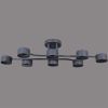 Потолочная люстра Reluce 03722-0.3-08 GREY GX53