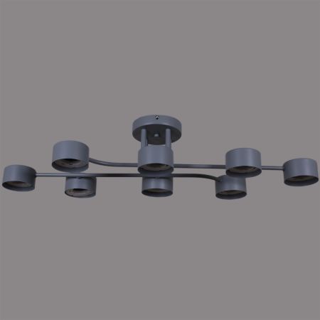 Потолочная люстра Reluce 03722-0.3-08 GREY GX53