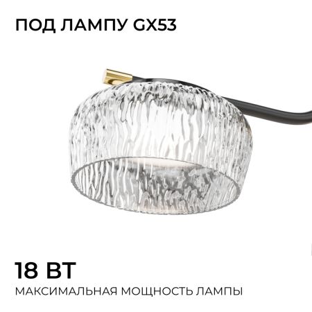 Люстра на штанге Apeyron Эльза 16-219