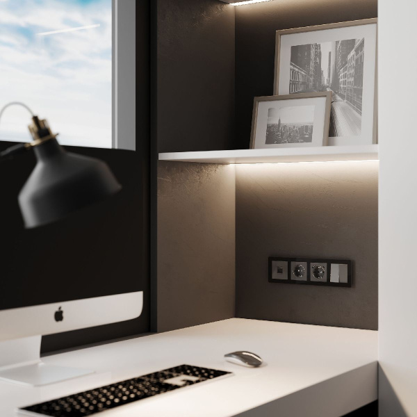 Розетка Ethernet RJ-45 Werkel 4690389197543 W1181044 a064095