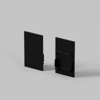 Комплект заглушек для профиля 2542 2шт Maytoni Led Strip ALM-2542-EC 642061