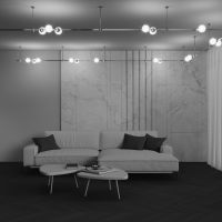 Трековый магнитный светильник Maytoni Technical Luna TR229-1-5W3K-PT