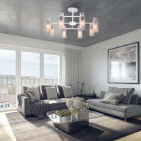 Потолочная люстра Eurosvet Amado 70115/8 белый