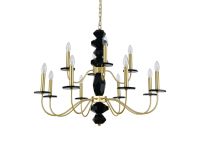 Подвесная люстра Newport Vanessa 3878+4/С brass М0070883