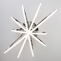 Потолочный светодиодный светильник Eurosvet Evia 90100/5 хром