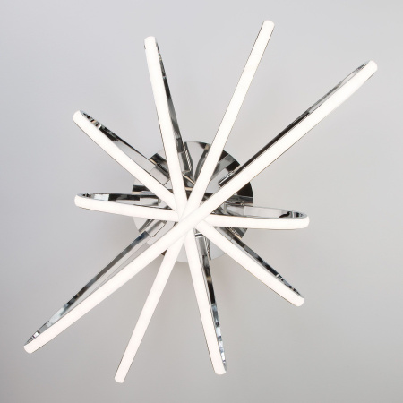 Потолочный светодиодный светильник Eurosvet Evia 90100/5 хром