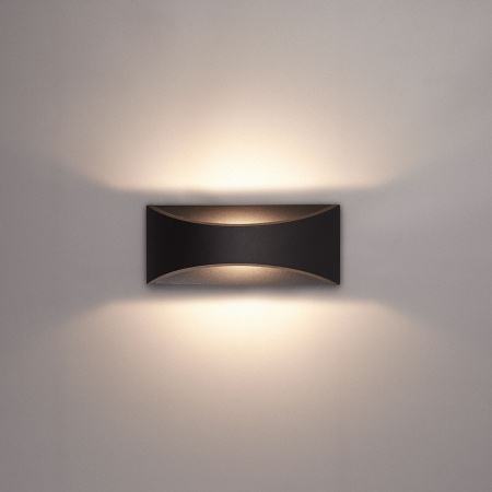 Уличный настенный светильник Arte Lamp Dino A8288AL-1BK