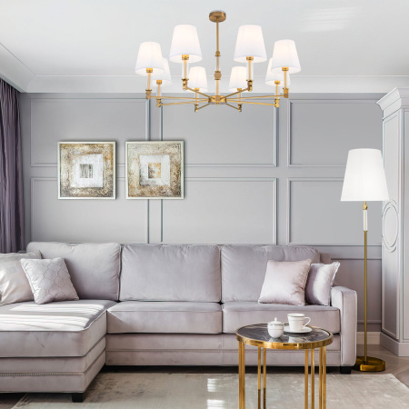 Потолочная люстра Eurosvet Conso 60145/8 латунь Smart a061951