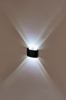 Настенный светодиодный светильник IMEX Cross IL.0014.0001-4 BK