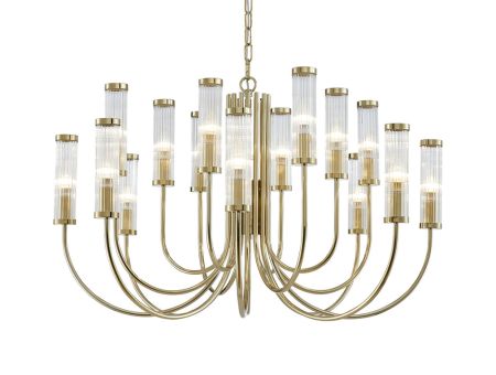 Подвесная люстра Newport 4558+4+4/C gold М0069317