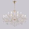 Подвесная люстра Crystal Lux CRISTELLE SP12+6 GOLD