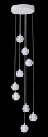 Подвесная люстра Crystal Lux Gaspar GASPAR SP9 D300 WHITE