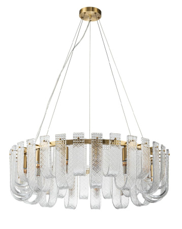 Подвесная люстра Belfast Severn 6601-800 BR CL