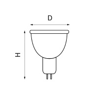 Лампа светодиодная Lightstar G5.3 3W 3000K 940902
