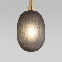 Подвесная люстра Eurosvet Pineapple 50266 дымчатый/прозрачный/янтарный