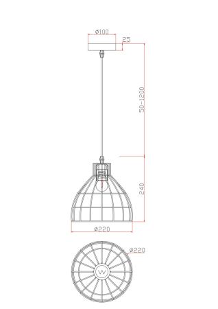 Подвесной светильник Freya Shape FR5335PL-01B