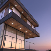 Уличный светодиодный светильник Elektrostandard Light Led 35130/H серый