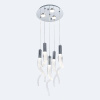 Каскадная люстра Modestyle MS.89135.5 CR
