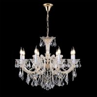 Подвесная люстра Crystal Lux CRISTELLE SP8 GOLD