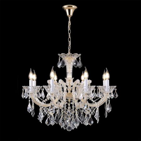 Подвесная люстра Crystal Lux CRISTELLE SP8 GOLD