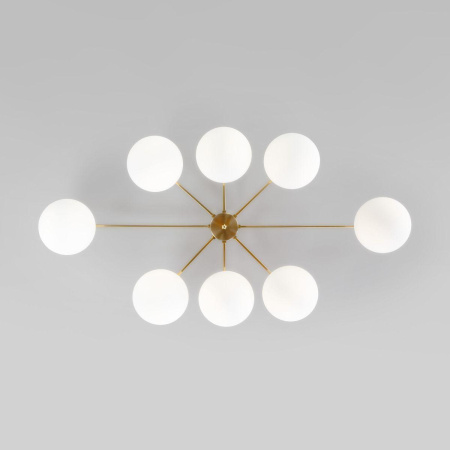 Потолочная люстра Eurosvet Opaline 70220/8 латунь