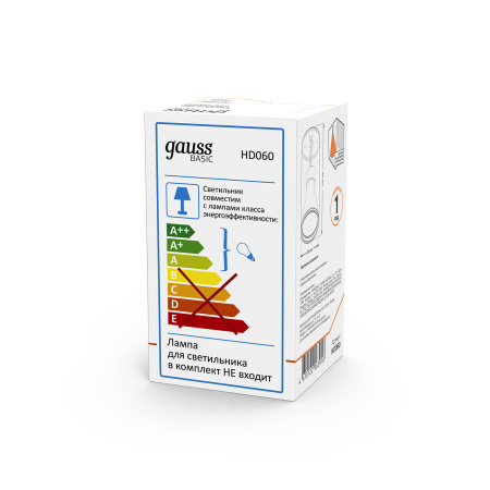 Накладной светильник Gauss Basic HD060