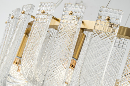 Подвесная люстра Belfast Severn 6601-800 BR CL